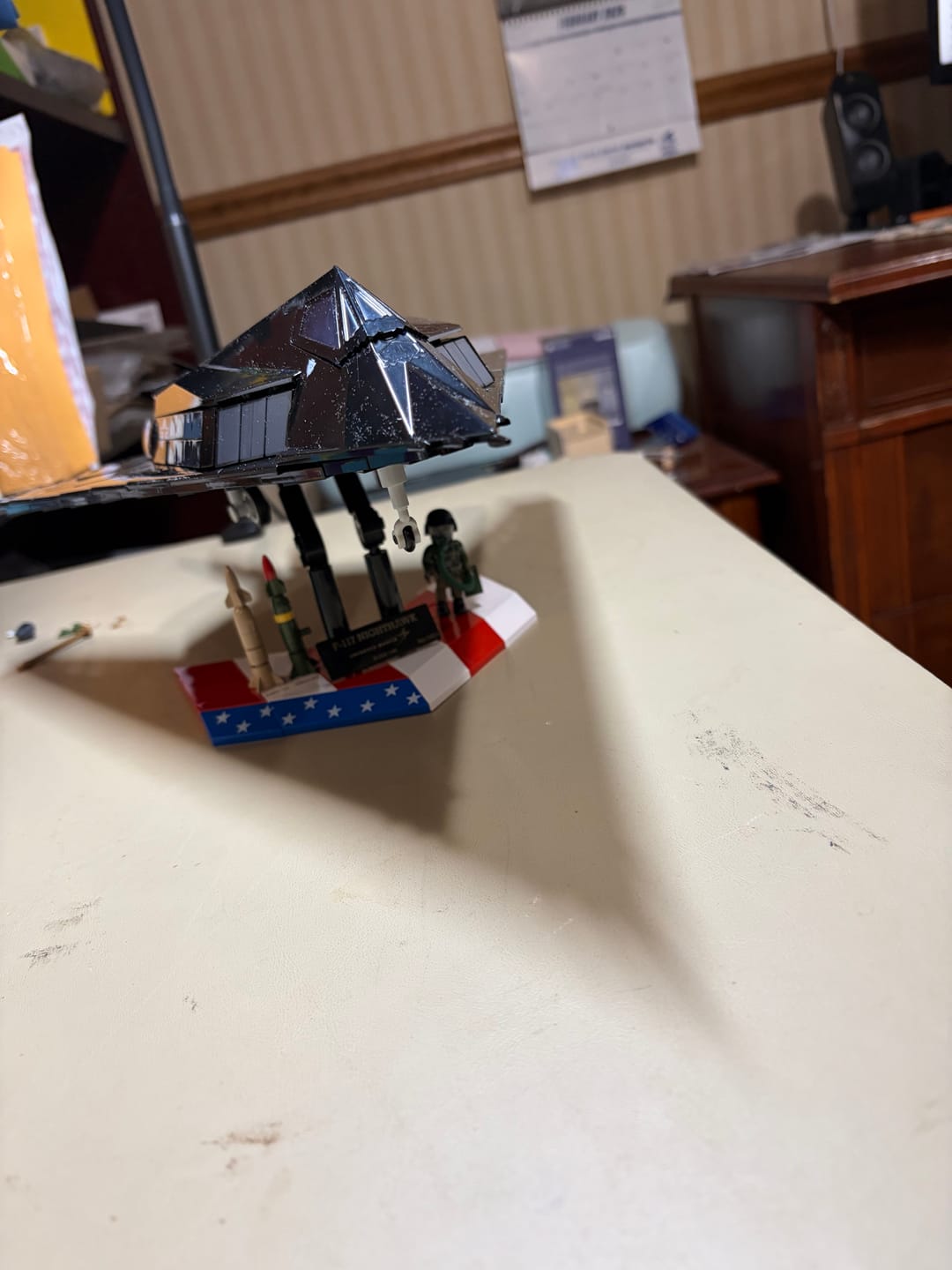 Customer photo review of COBI LIMITED EDITION F-117 Nighthawk Stealth Fighter: Set #5902