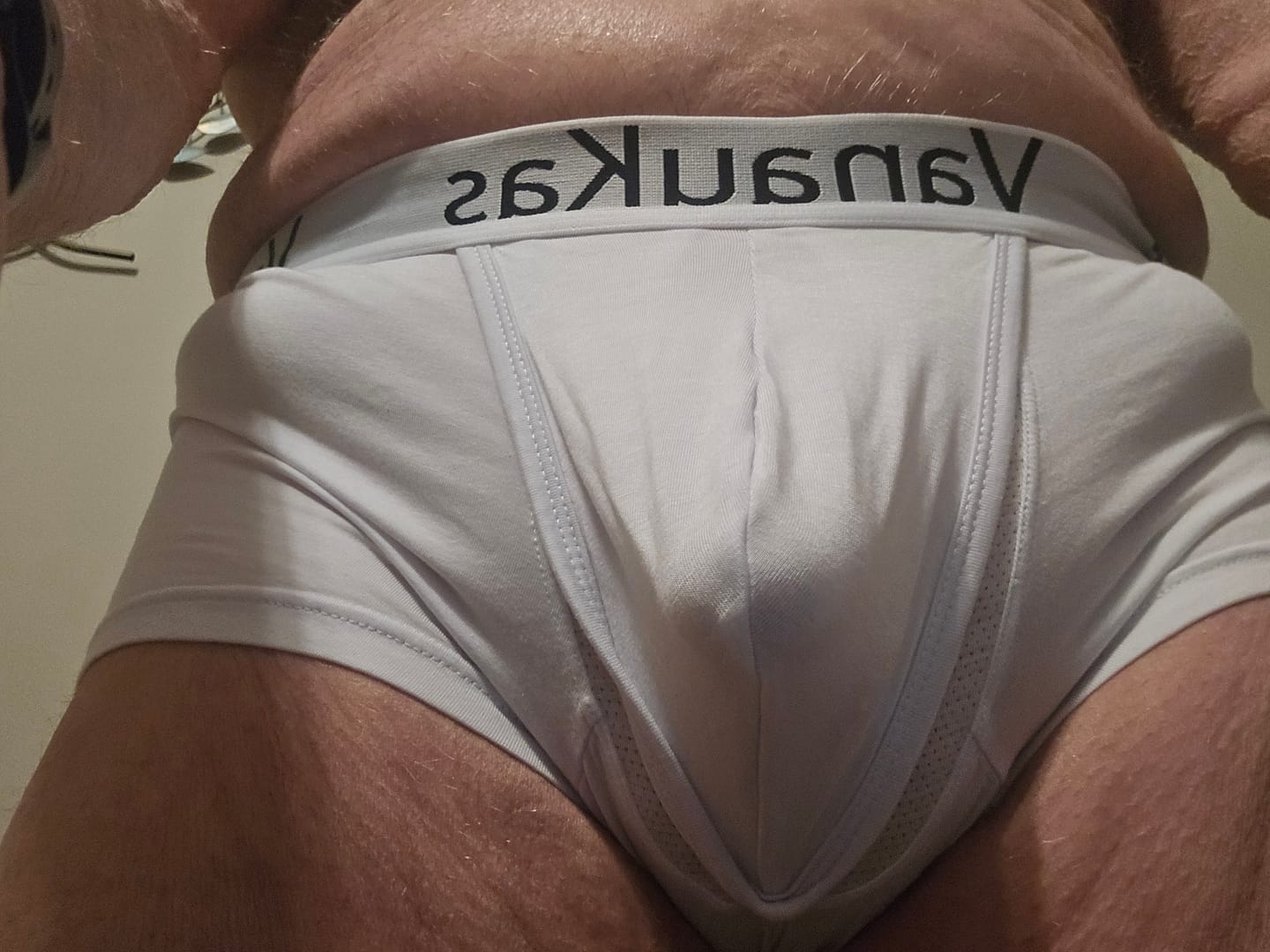 Customer photo review of Sexy Separated Ball Pouch Boxer Briefs For Men