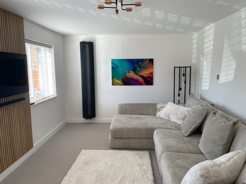 Customer photo review of Colourful Abstract Painting