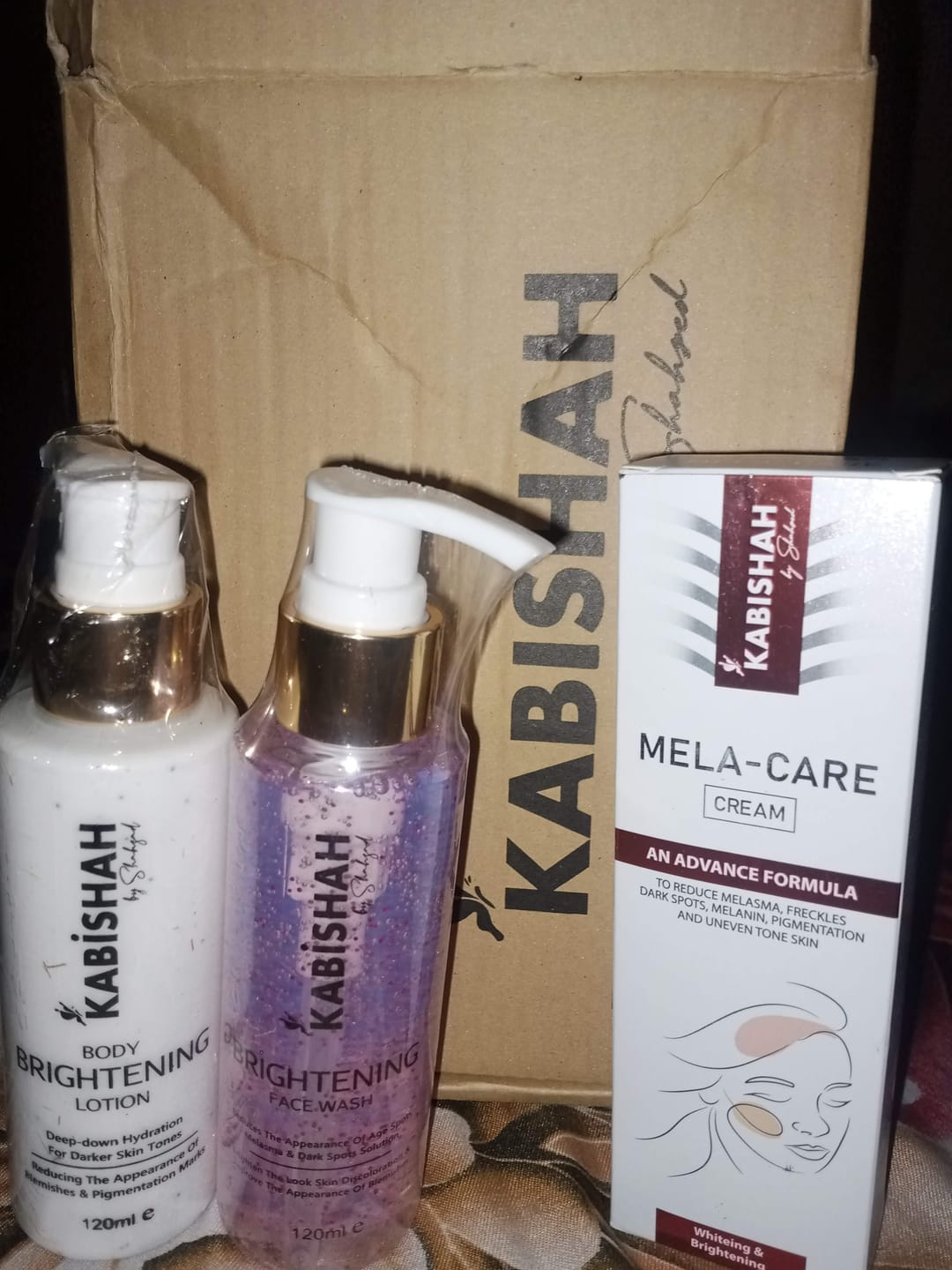 Customer photo review of Complete Fairness Radiance Bundle: Whitening Trio