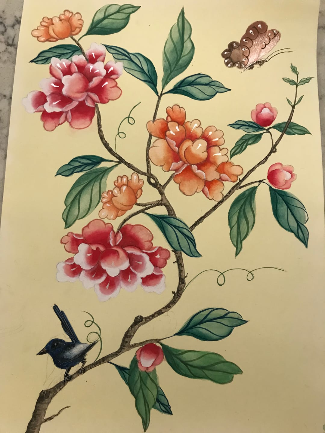 Customer photo review of How To Paint Chinoiserie Art E-Book