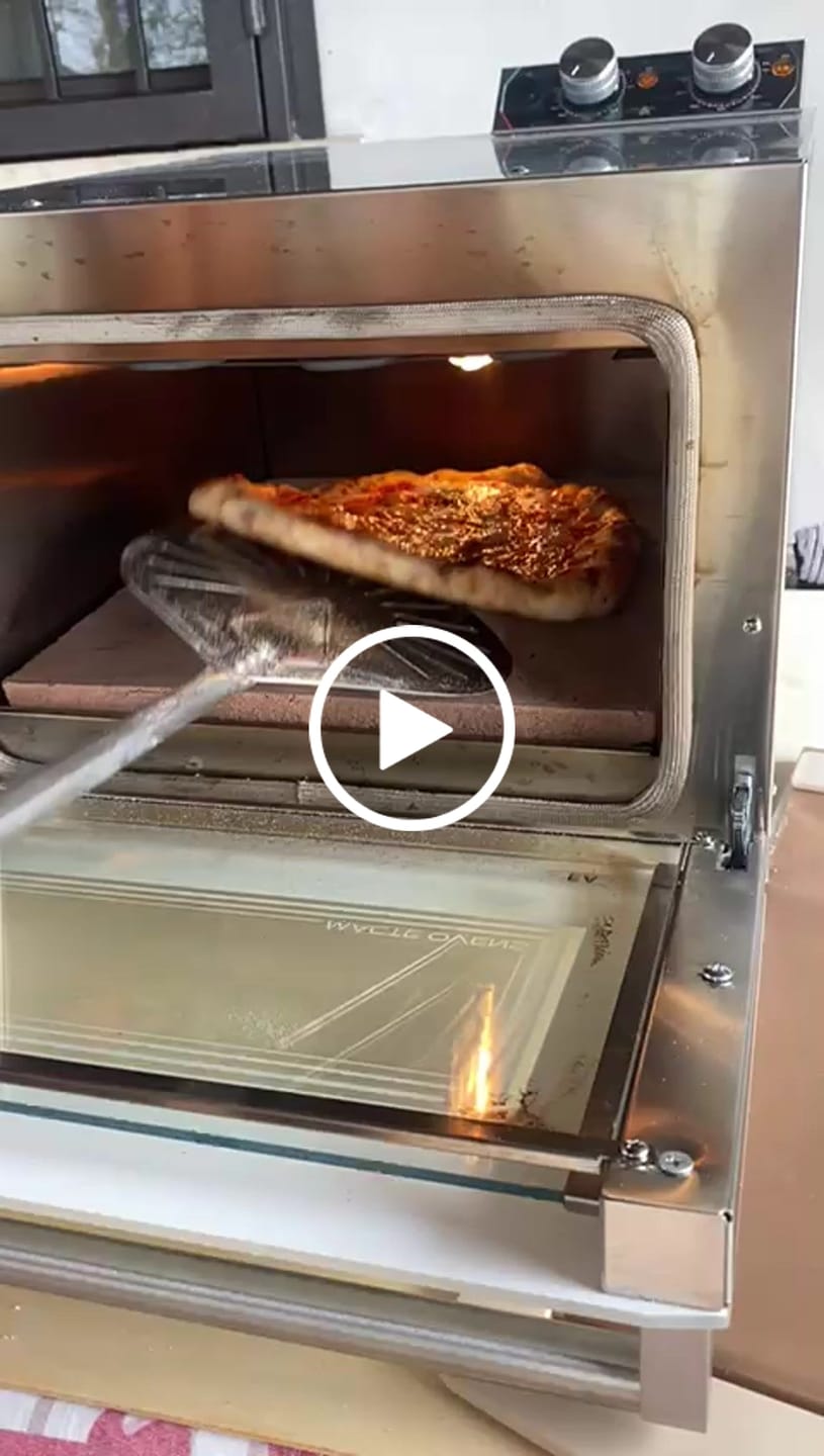 Customer video review of Macte Ovens Nettuno | Forno elettrico per pizza e pane