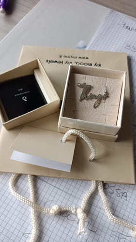 Customer photo review of Collana Nome Firma