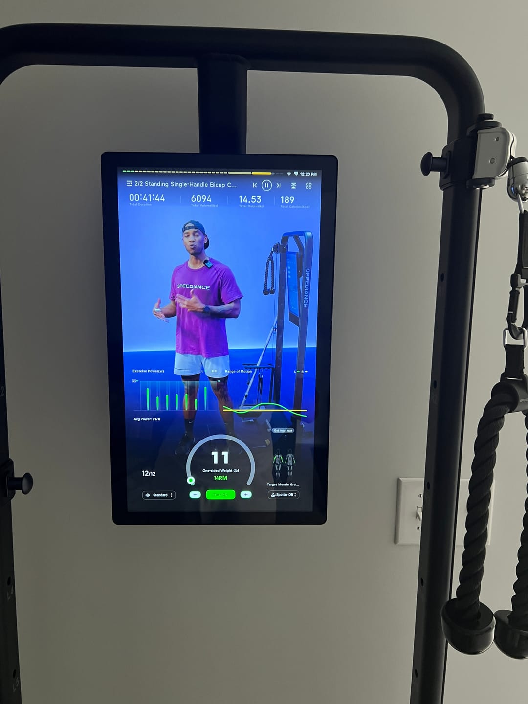 Customer photo review of Speediance Gym Monster
