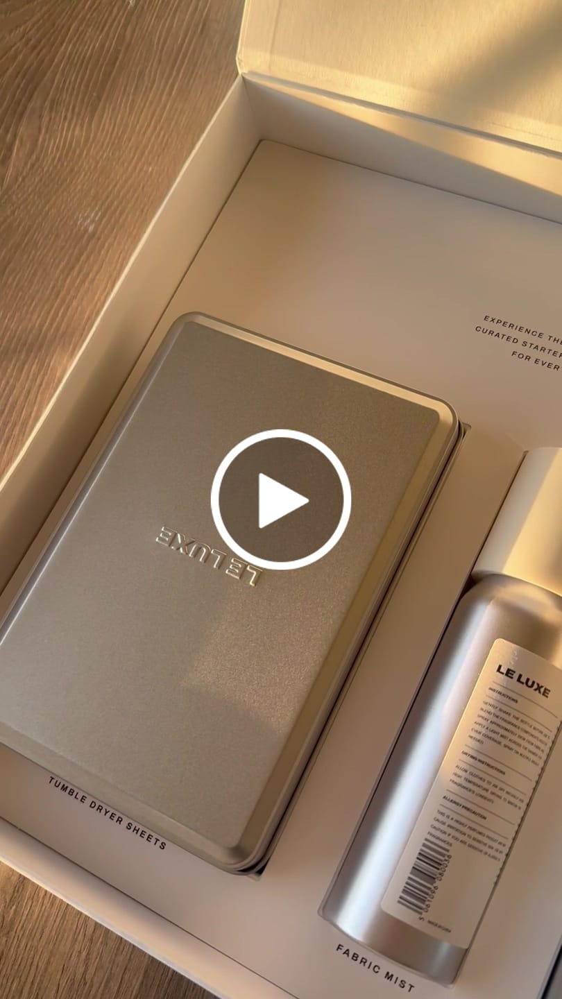 Customer video review of Laundry Ritual Starter Set - Vintage Vanilla