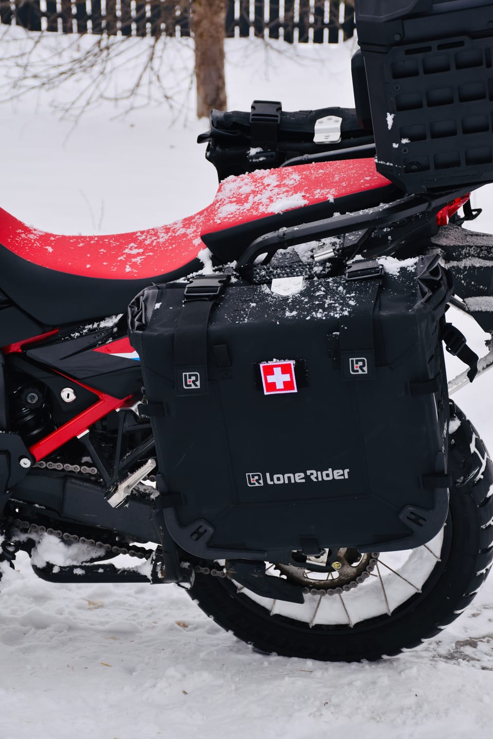 Customer photo review of MotoBags – Semi-Rigid Motorcycle Bags