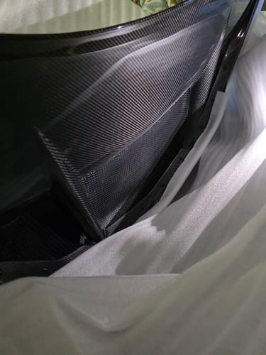 Customer photo review of Corvette C8 ZR1 Front Bumper Vented Extractor Hood