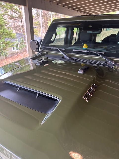 Customer photo review of Hood Graphic for Wrangler 392