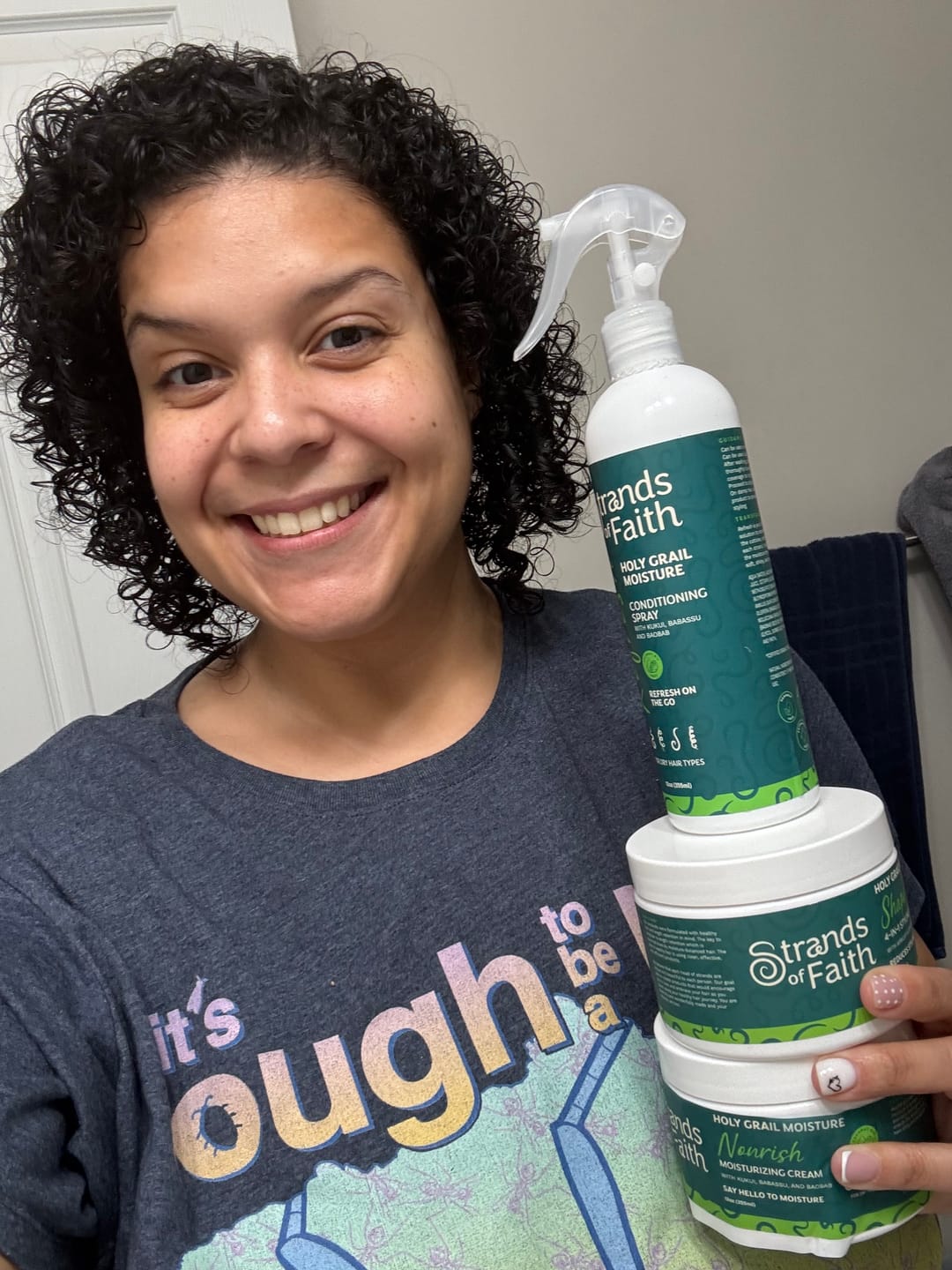 Customer photo review of NOURISH MOISTURIZING CREAM