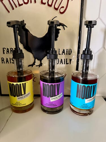 Customer photo review of Vanilla Coffee Syrup