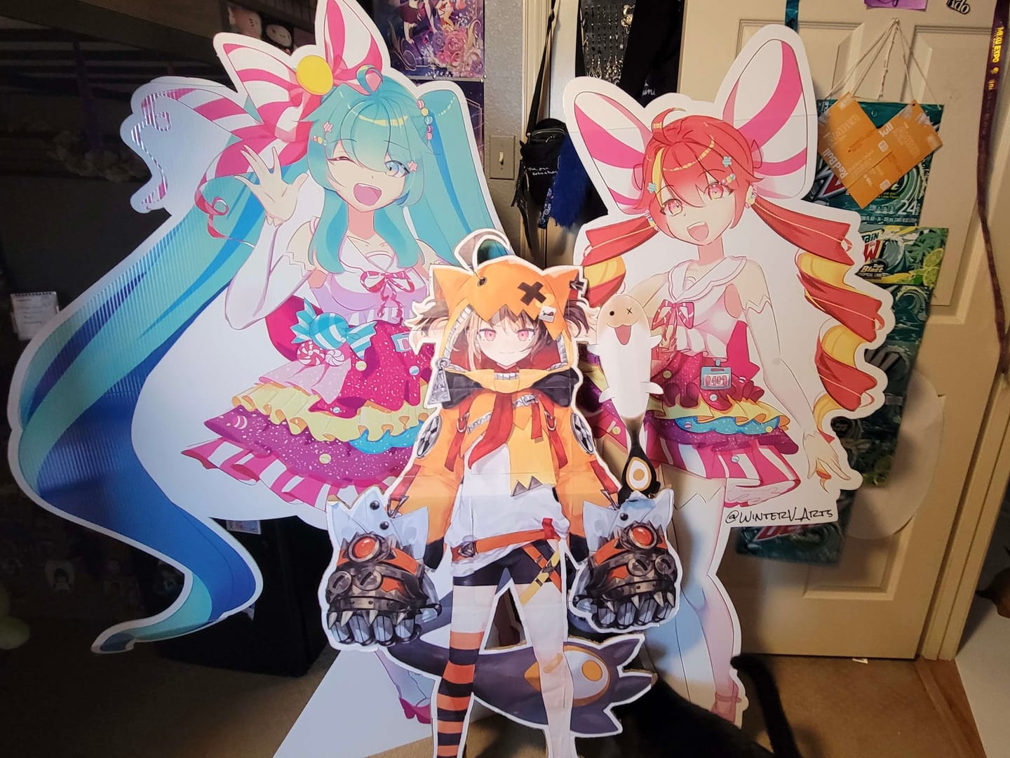 Customer photo review of Personalized Cardboard Cutouts | Custom Life Size Cutout