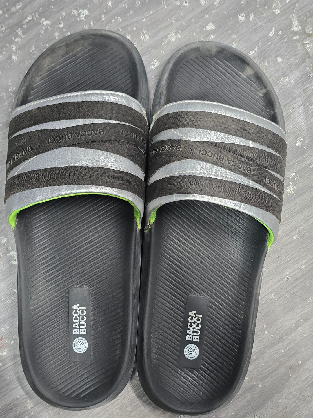Customer photo review of Bacca Bucci Galaxy Slides – Ultra-Comfort EVA Slip-Ons