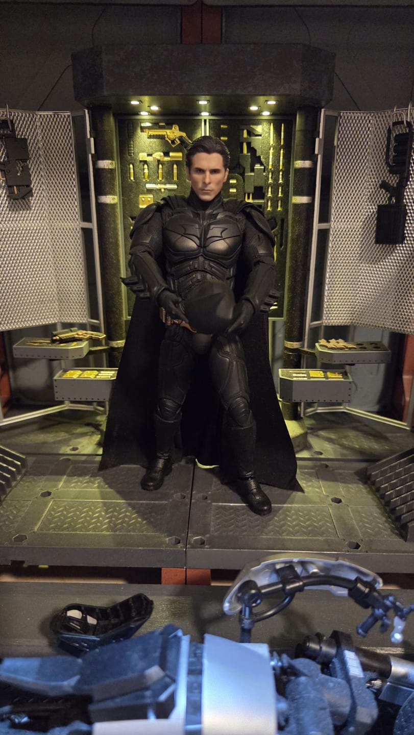 Customer photo review of Batman (TDKR) 1/12 Scale Figure - Deluxe & Standard