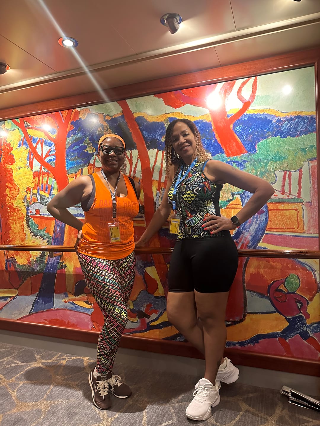 Customer photo review of Latin Movement Z-Lift Bodysuit With Mesh Back