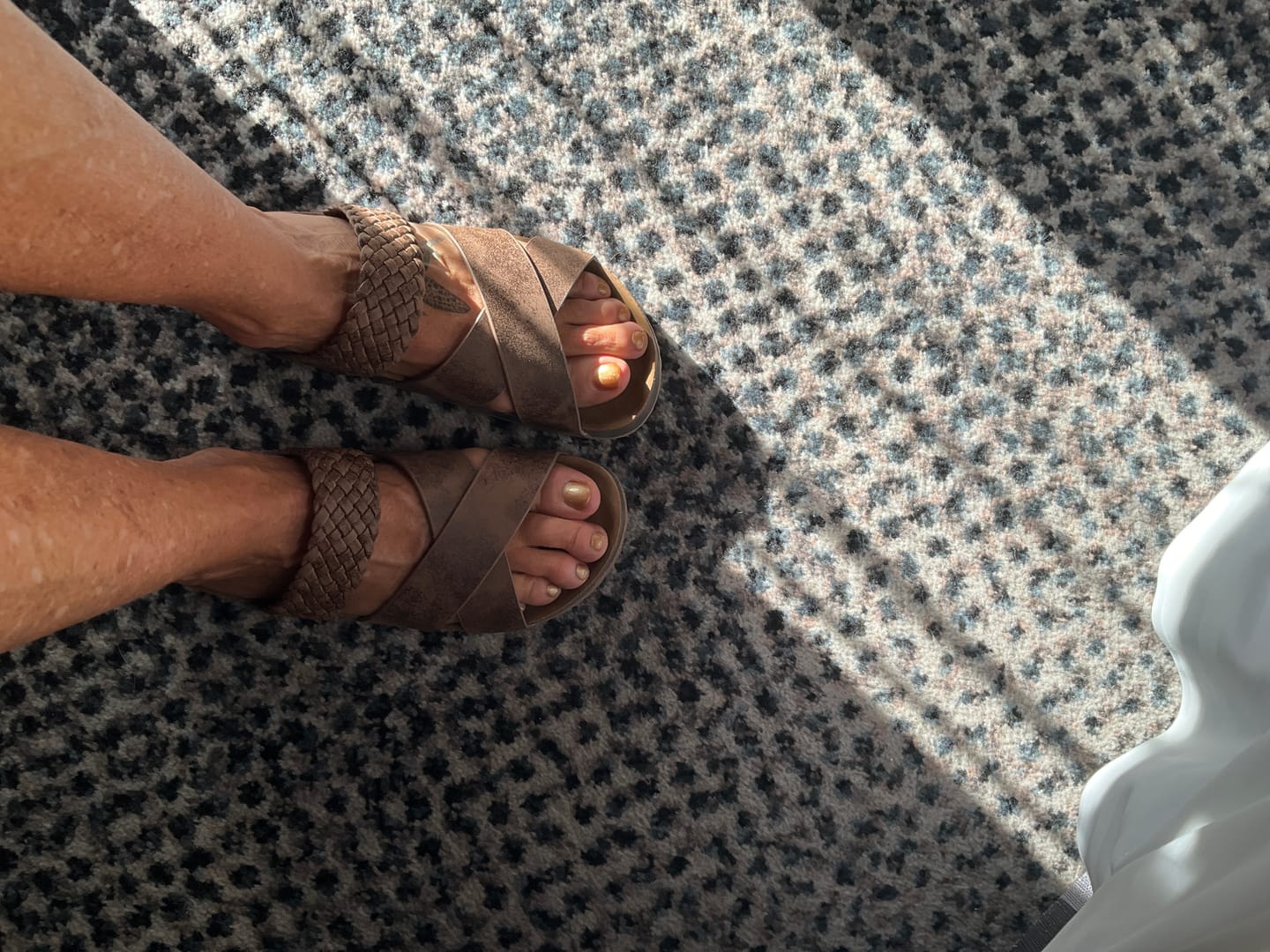 Customer photo review of Sienne Sandal - Dune