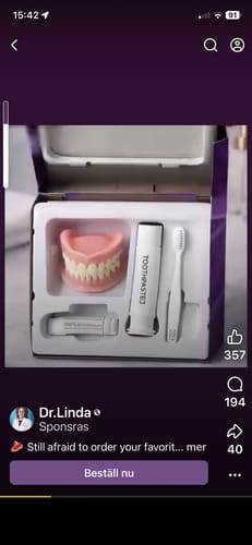 Customer photo review of 🦷  Fit Full Functional DenturesMake you more confident-Made in the USA & FDA-Certified