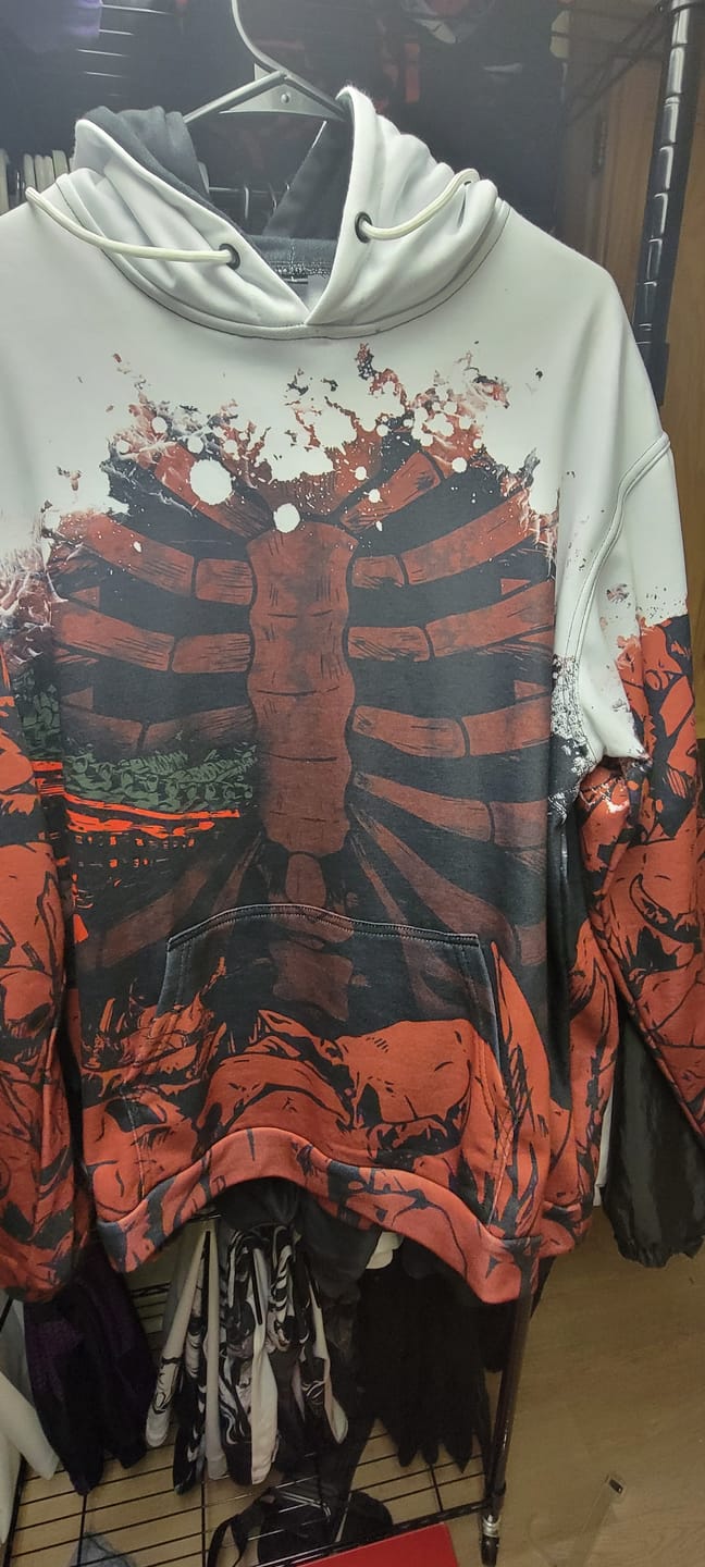 Customer photo review of Malevolent Shrine Unisex Pullover Hoodie