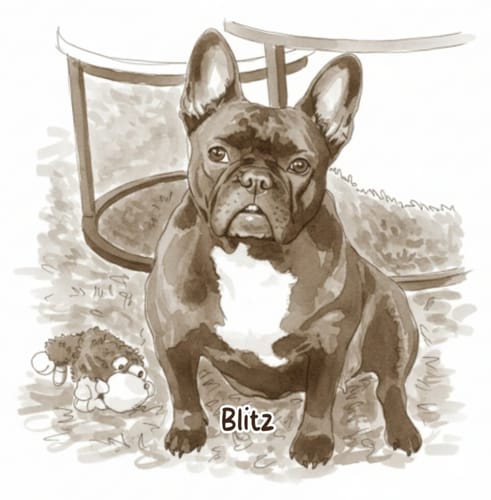 Customer photo review of Sepia Vintage Portret Tegeltje