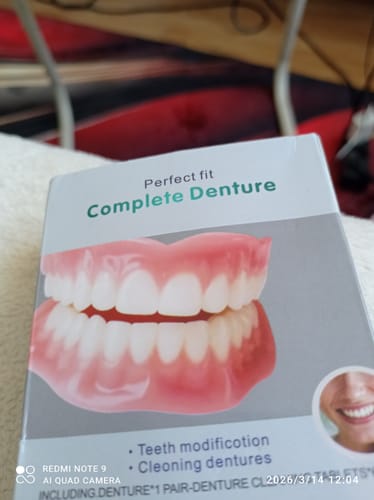 Customer photo review of 🦷  Fit Full Functional DenturesMake you more confident-Made in the USA & FDA-Certified