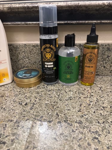 Customer photo review of New Complete Beard Care Kit