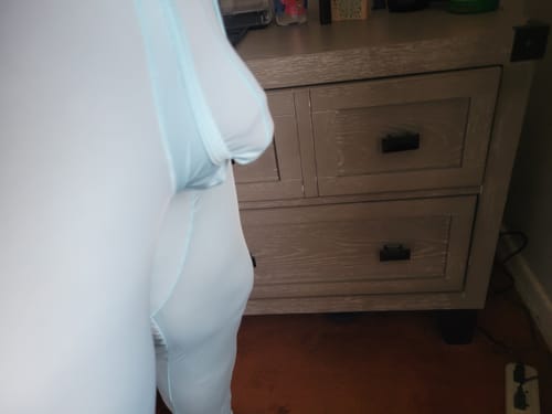 Customer photo review of Men's Mid-Rise Separation Sports Tights