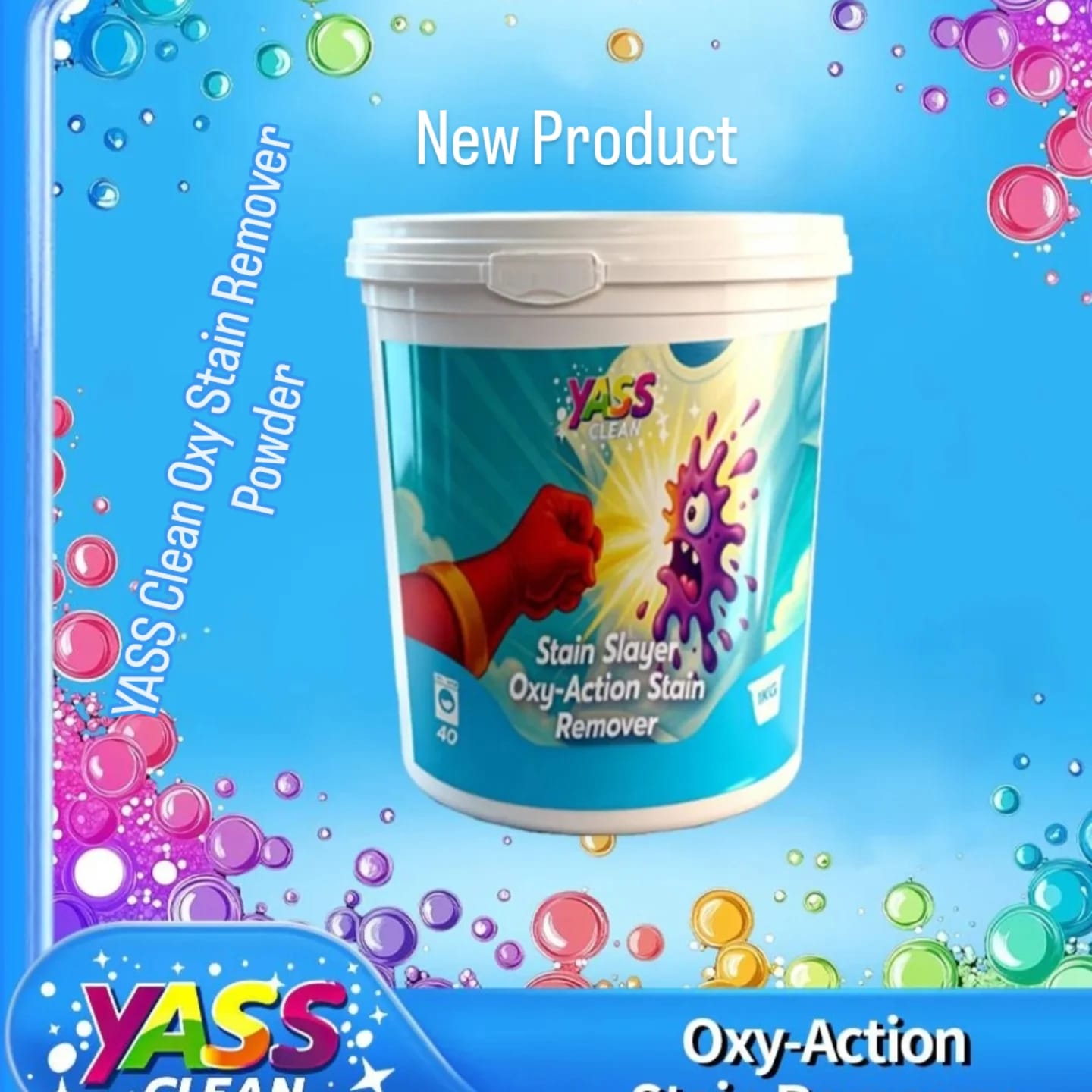 Customer photo review of Stain Slayer Oxy-Action Stain Remover