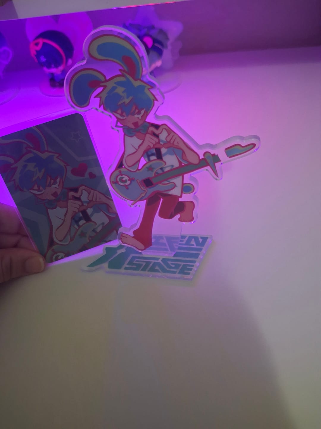 Customer photo review of Alien Stage Rabbit Series Acrylic Standee & Photocard
