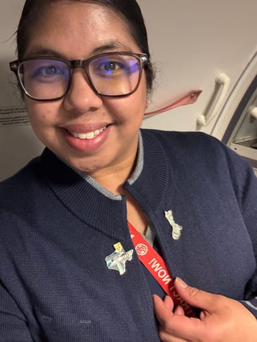 Customer photo review of GUM Airport Pin – Antonio B. Won Pat International Airport, Guam