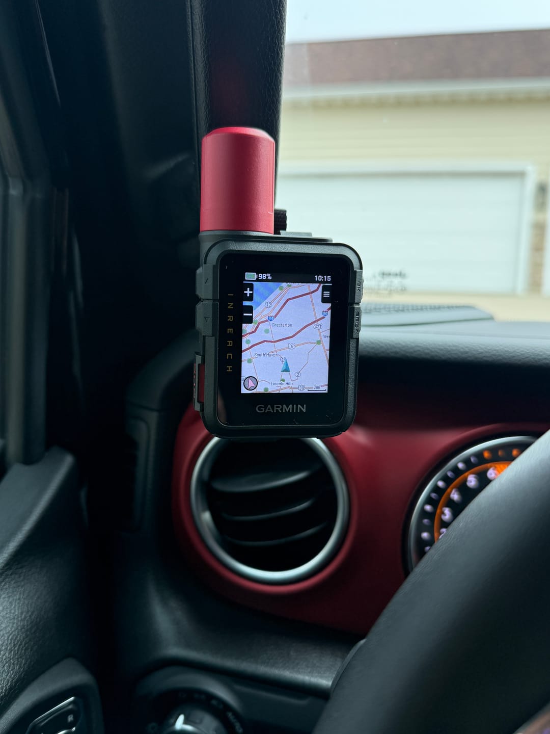 Customer photo review of A-Pillar Ball Mount Solution for 2018 - 2023 Jeep Wrangler JL + 2020-2023 Jeep Gladiator