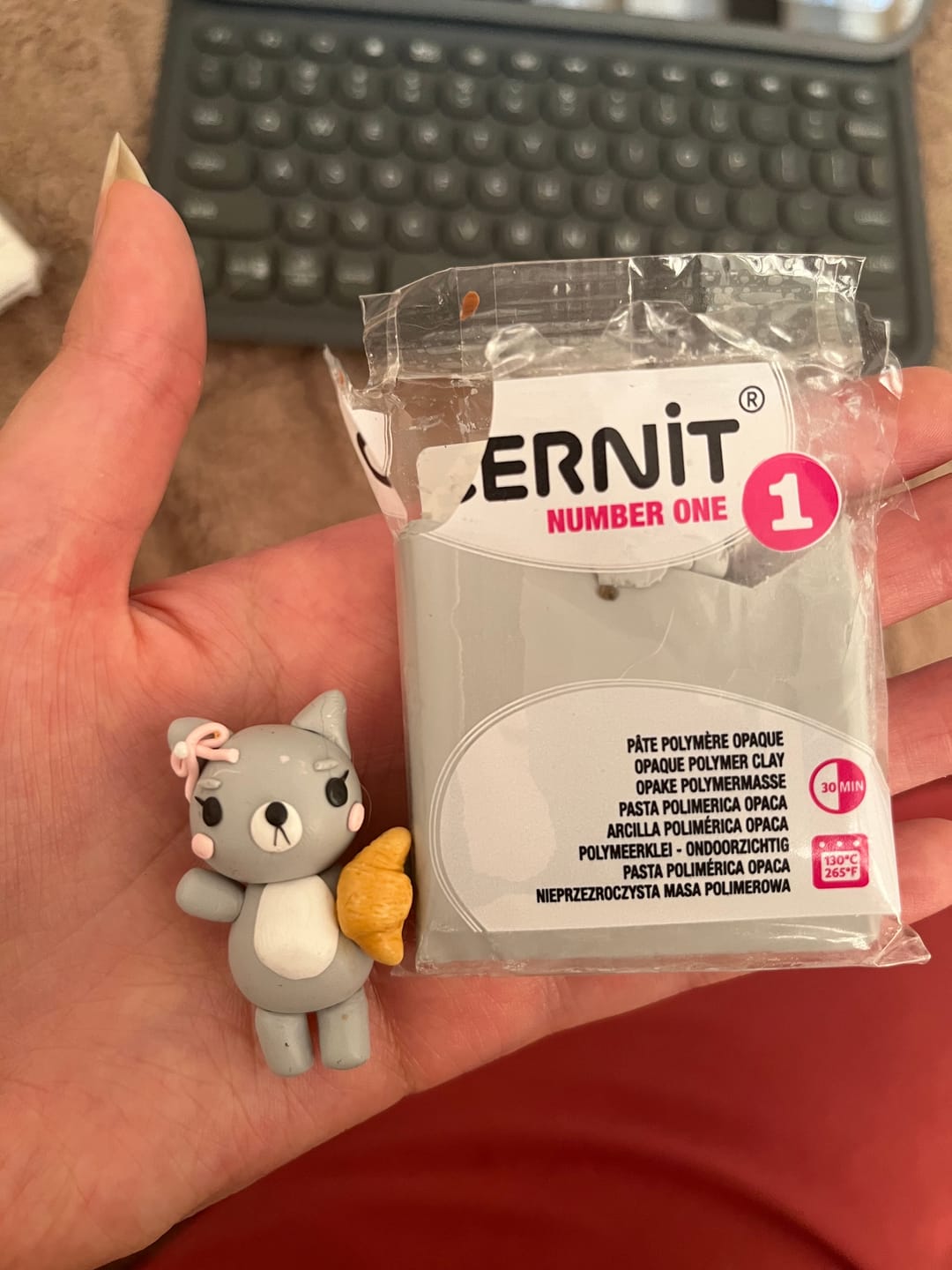 Customer photo review of Cernit Number One - Arcilla Polimérica 56 g