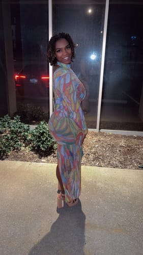 Customer photo review of Ebony Sparkle - Only a Few Left!