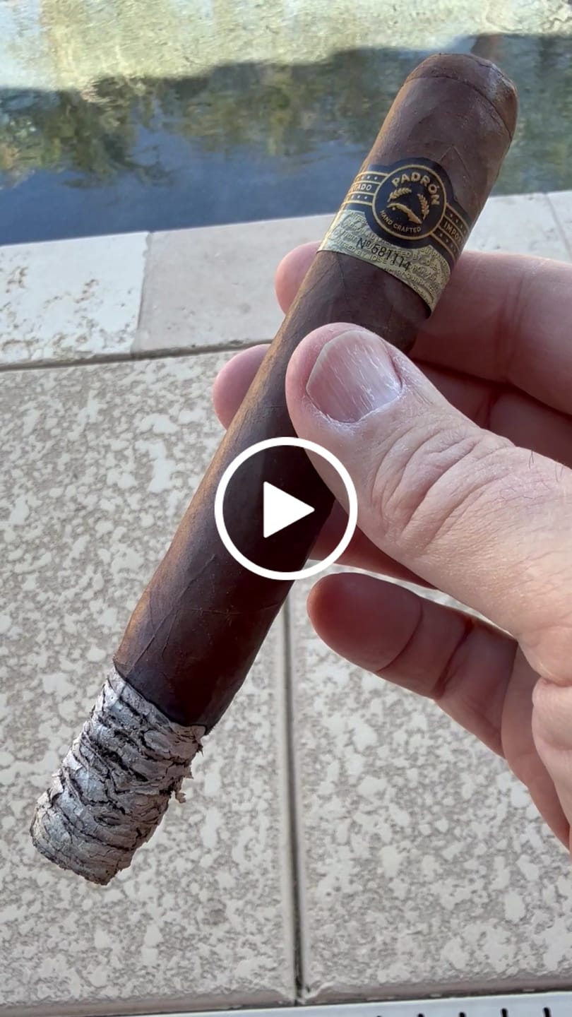 Customer video review of Padron Black Maduro Unicorn