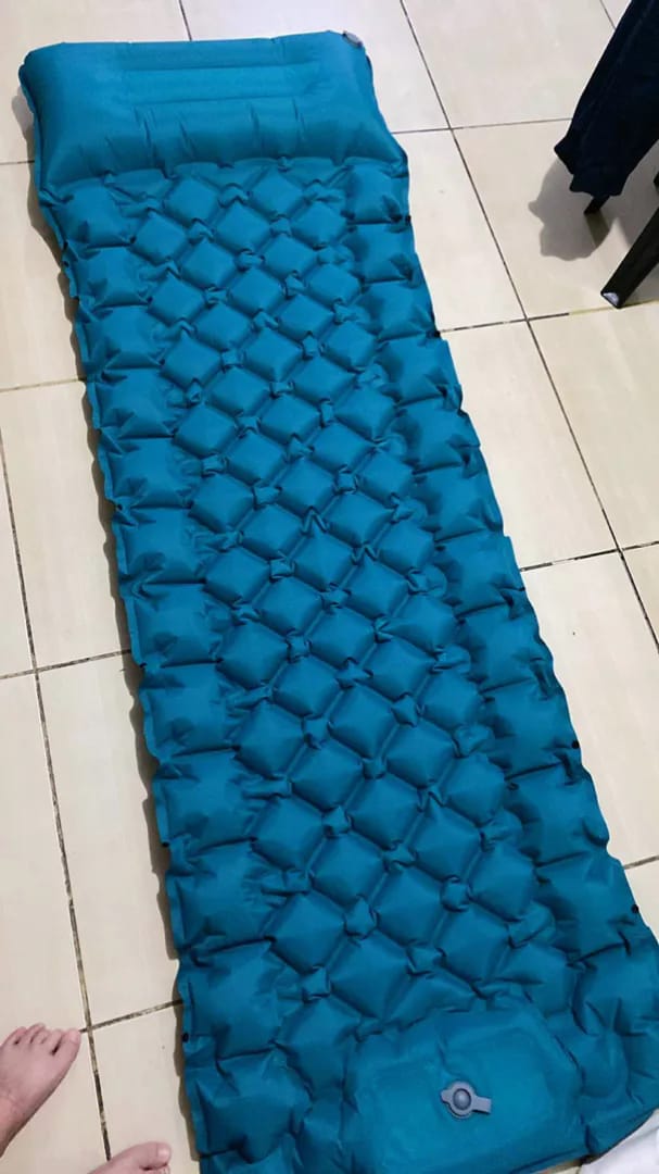 Customer photo review of Ultralichte Slaapmat – Compact & Ideaal voor Elk Avontuur
