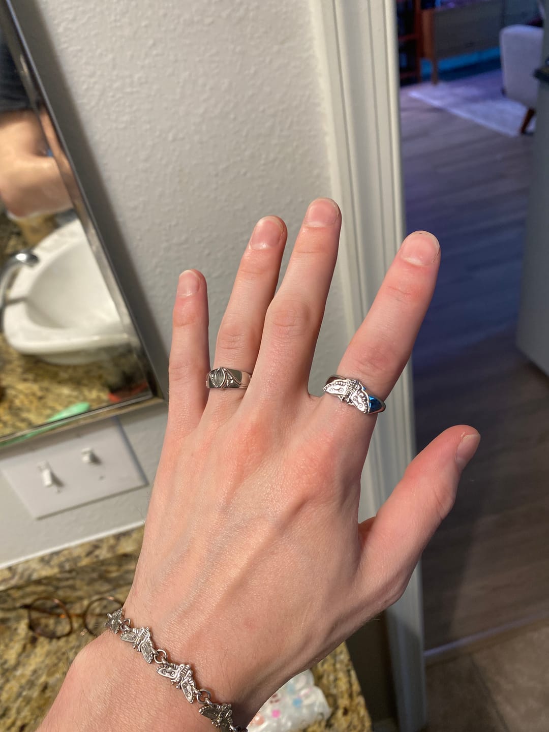Customer photo review of MOTH RING