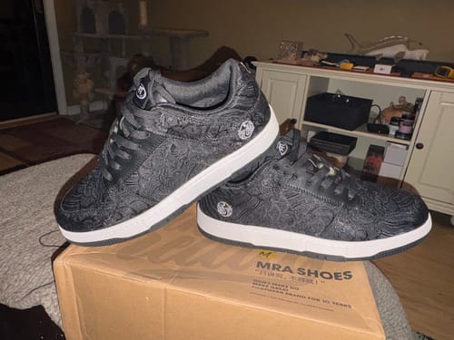 Customer photo review of MRA "Ryū no Kaze" Silk-Pattern Sneakers