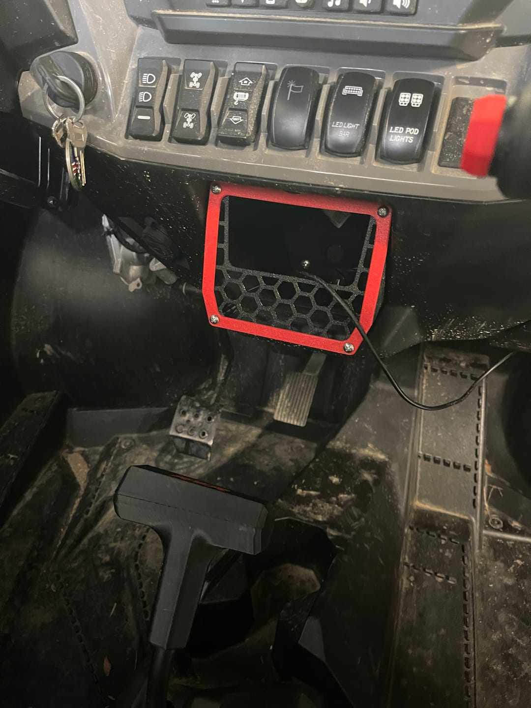 Customer photo review of EZ-Stash 2024-2026 Polaris RZR XP 1000 storage solution