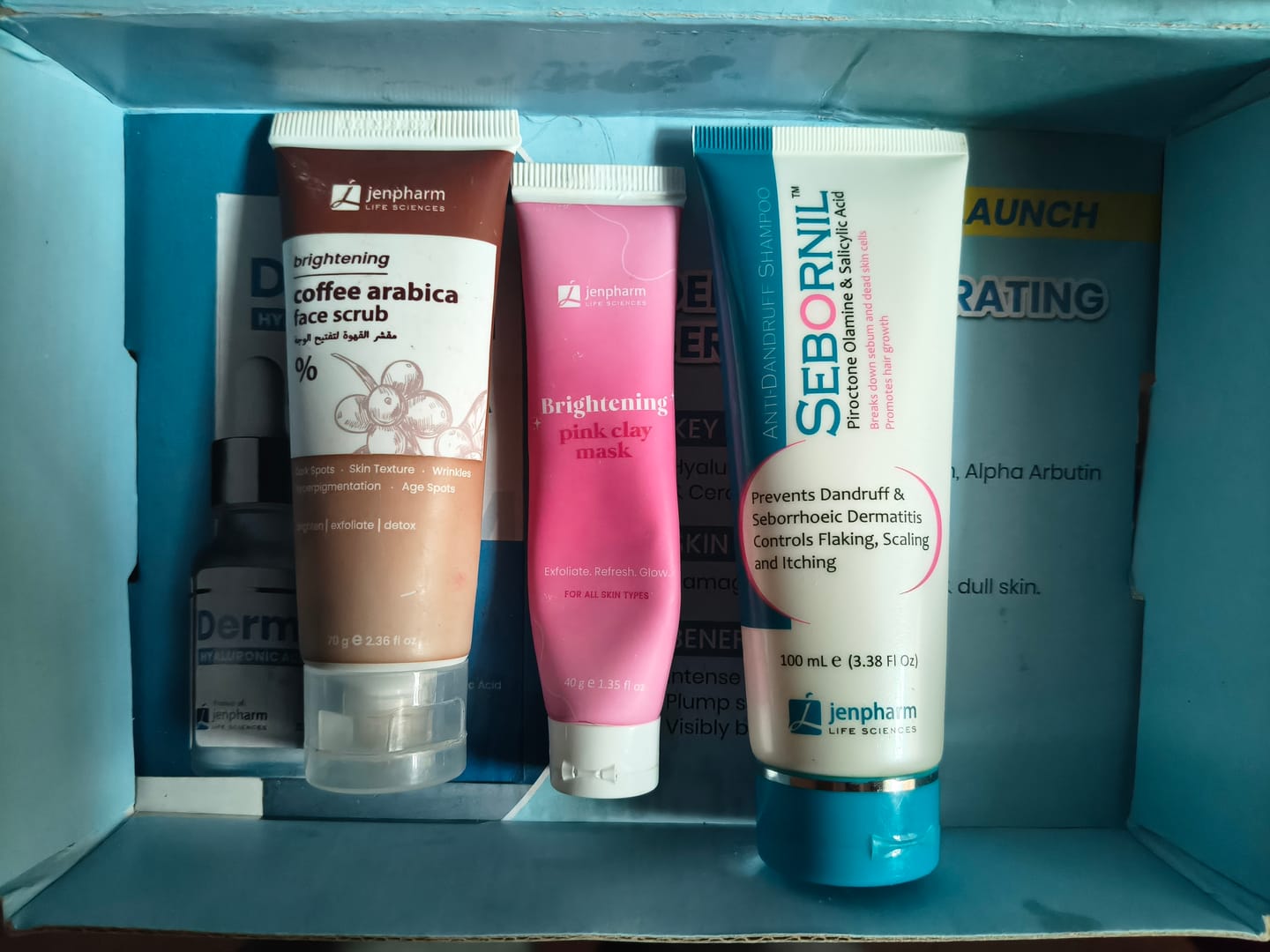 Customer photo review of Brightening Pink Clay Mask