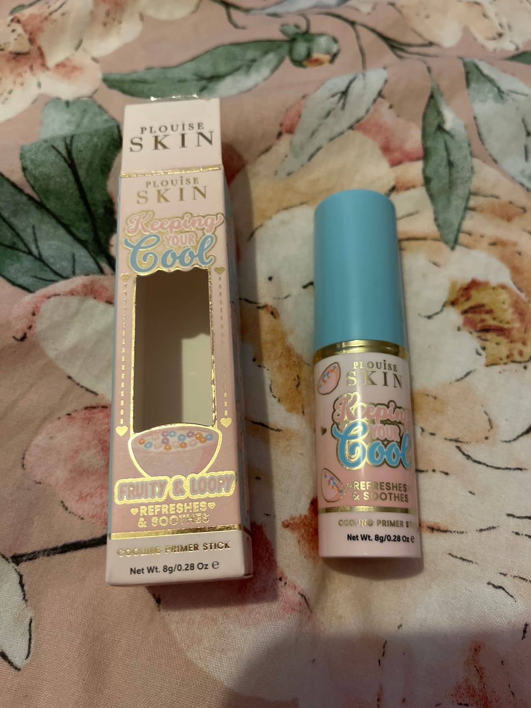 Customer photo review of P. Louise Keeping Your Cool: Cooling Collagen Primer Stick