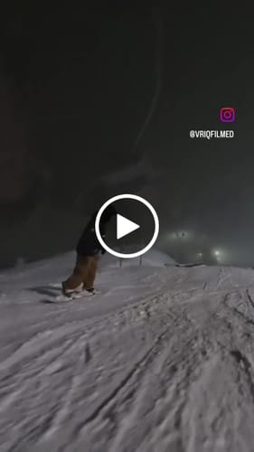 Customer video review of Men's Caramel Baggy Oxford Wear-resistant Snow Pants