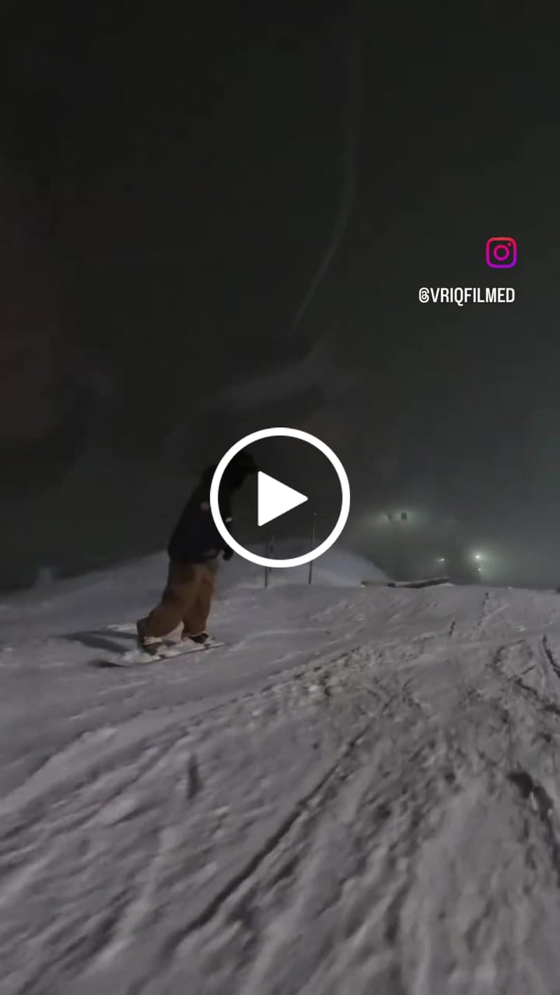 Customer video review of Men's Caramel Baggy Oxford Wear-resistant Snow Pants