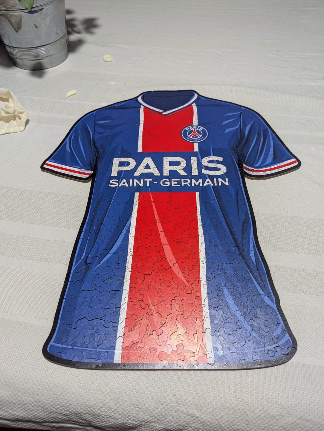 Customer photo review of Maillot Paris Saint-Germain® - Puzzle en Bois
