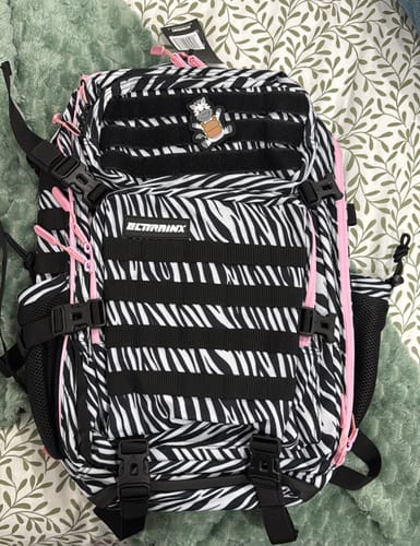 Customer photo review of Mochila Táctica V1 45L All In Zebra