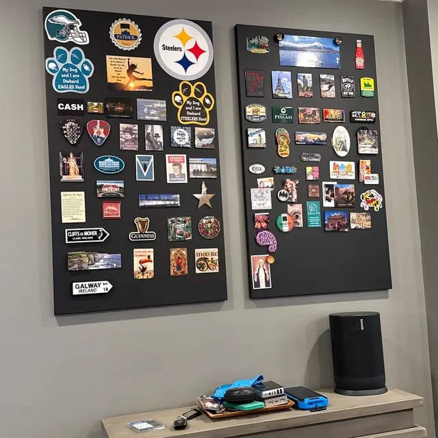 Customer photo review of Metal Magnet Panosu