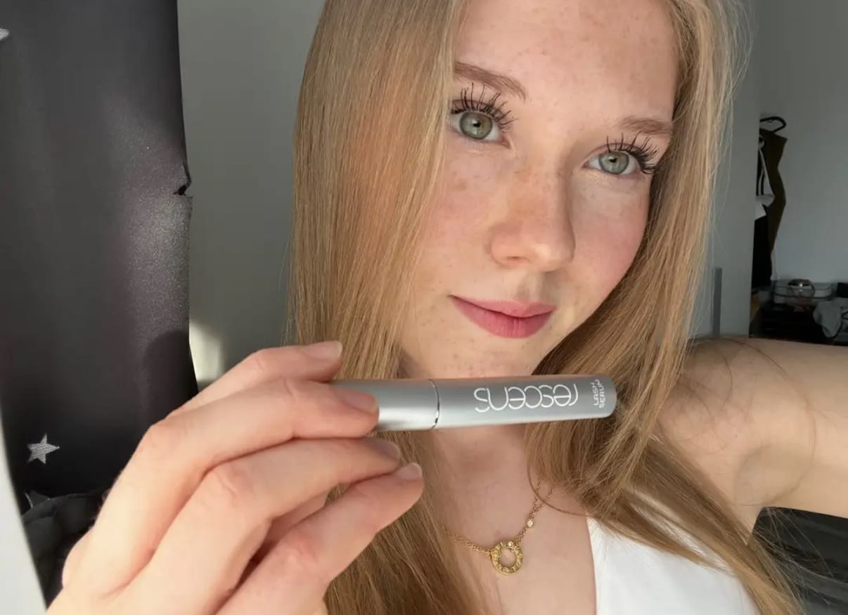 Customer photo review of Wimpernserum