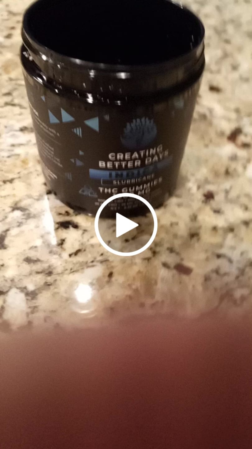 Customer video review of Slurricane Delta 9 Gummies 1000 MG