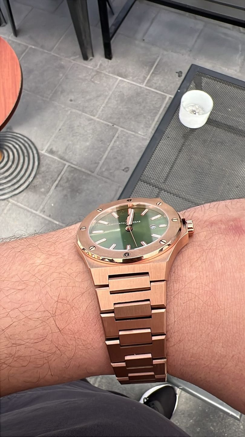 Customer photo review of ZOLTEN - ROSE GOLD