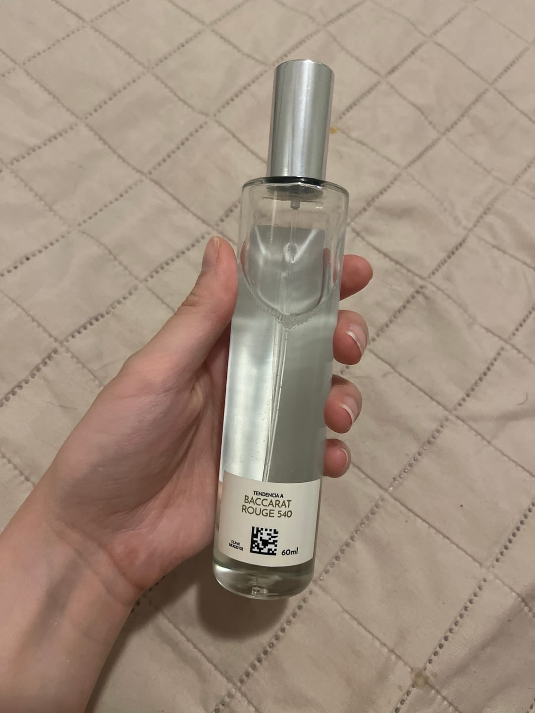 Customer photo review of Inspirado en BACCARAT ROUGE 540