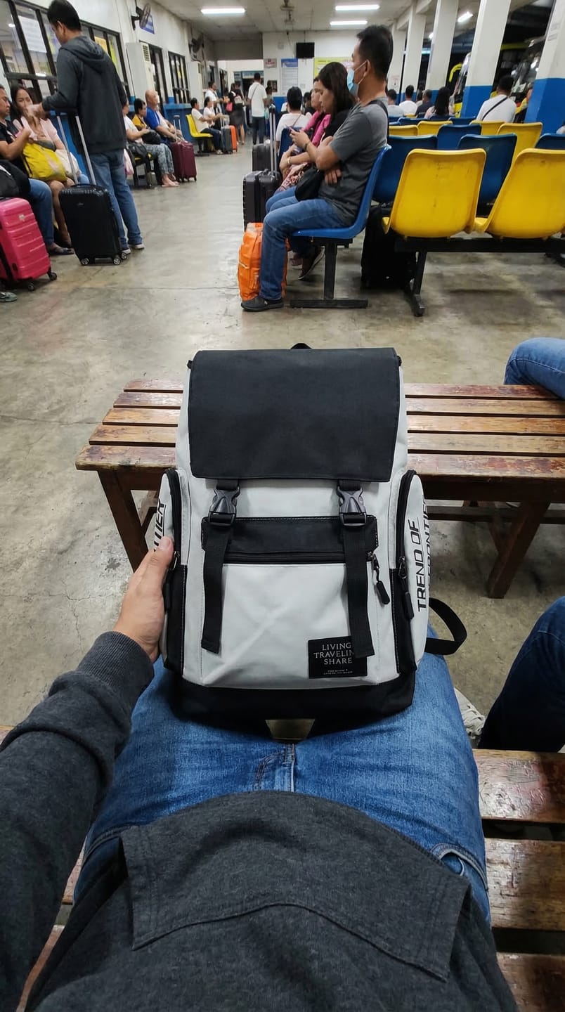 Customer photo review of All-In-One Travel & Work Backpack | Fits 16″ Laptop + Multiple Compartments