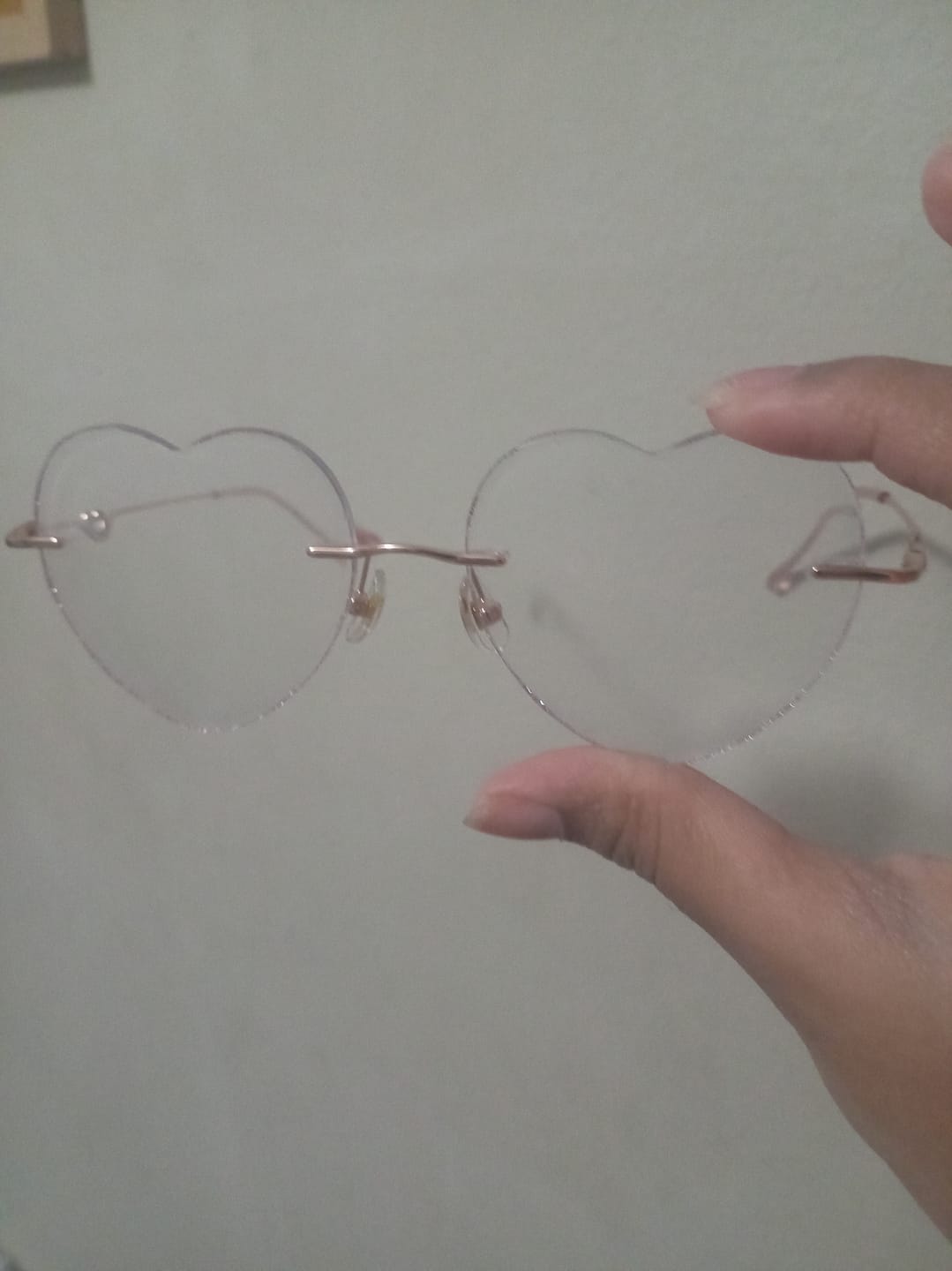 Customer photo review of Lovie Eyeglasses