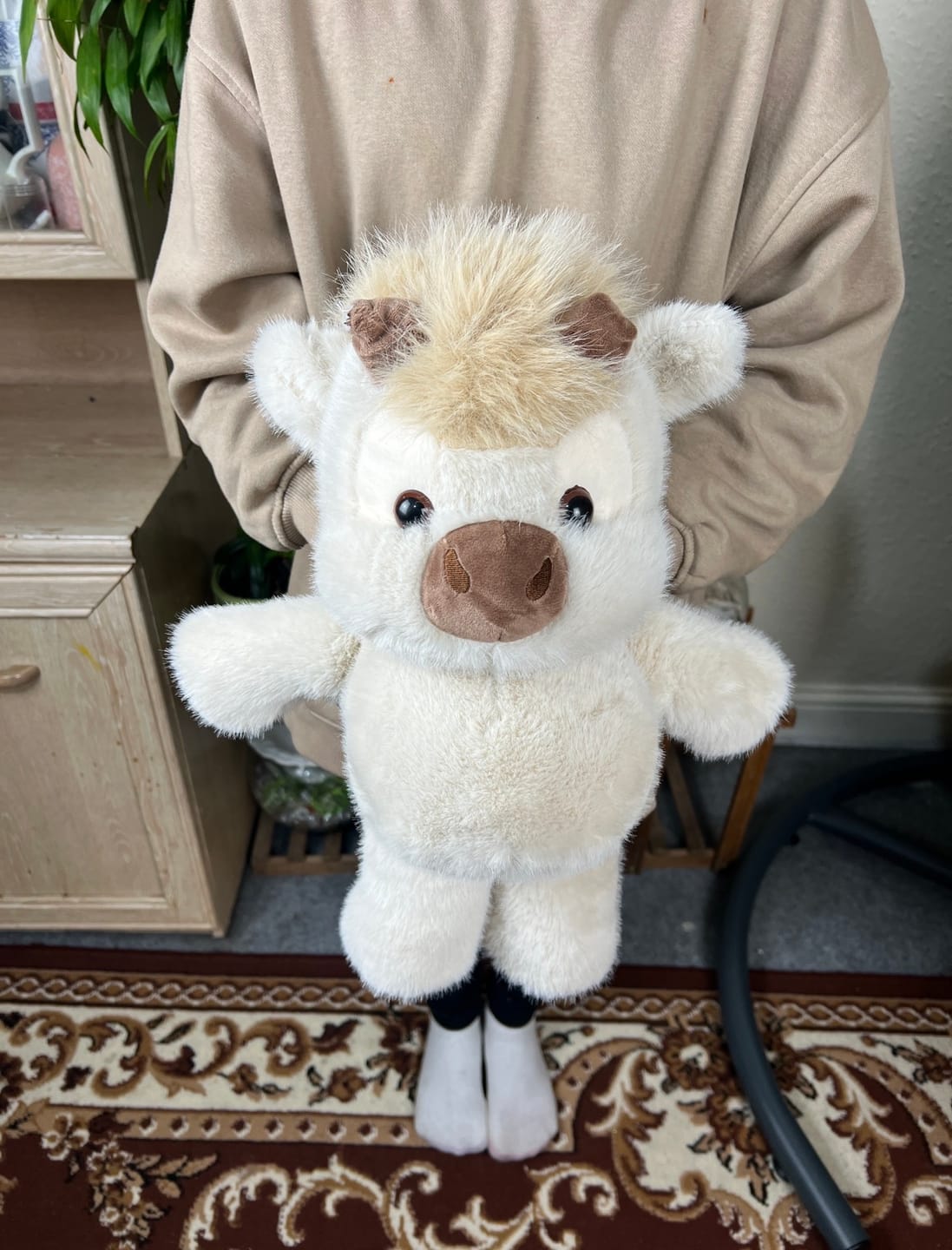 Customer photo review of Snuggy™ Running Plushie
